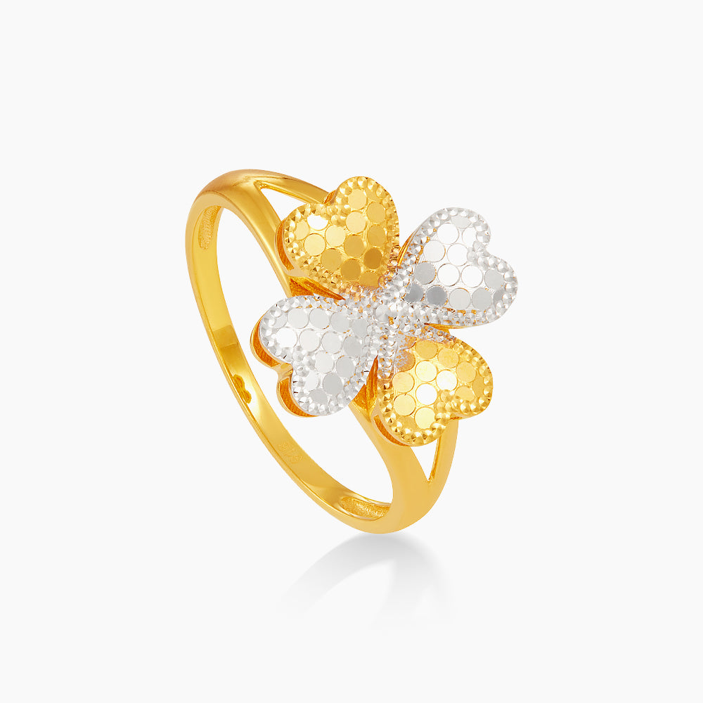 916/22K Yellow and White Gold Ring 6200185YW