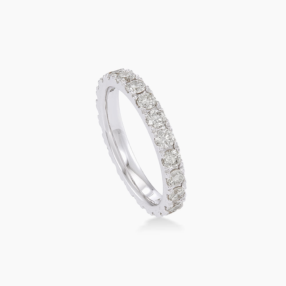 Diamond Ring in 750/18K White Gold 270771024