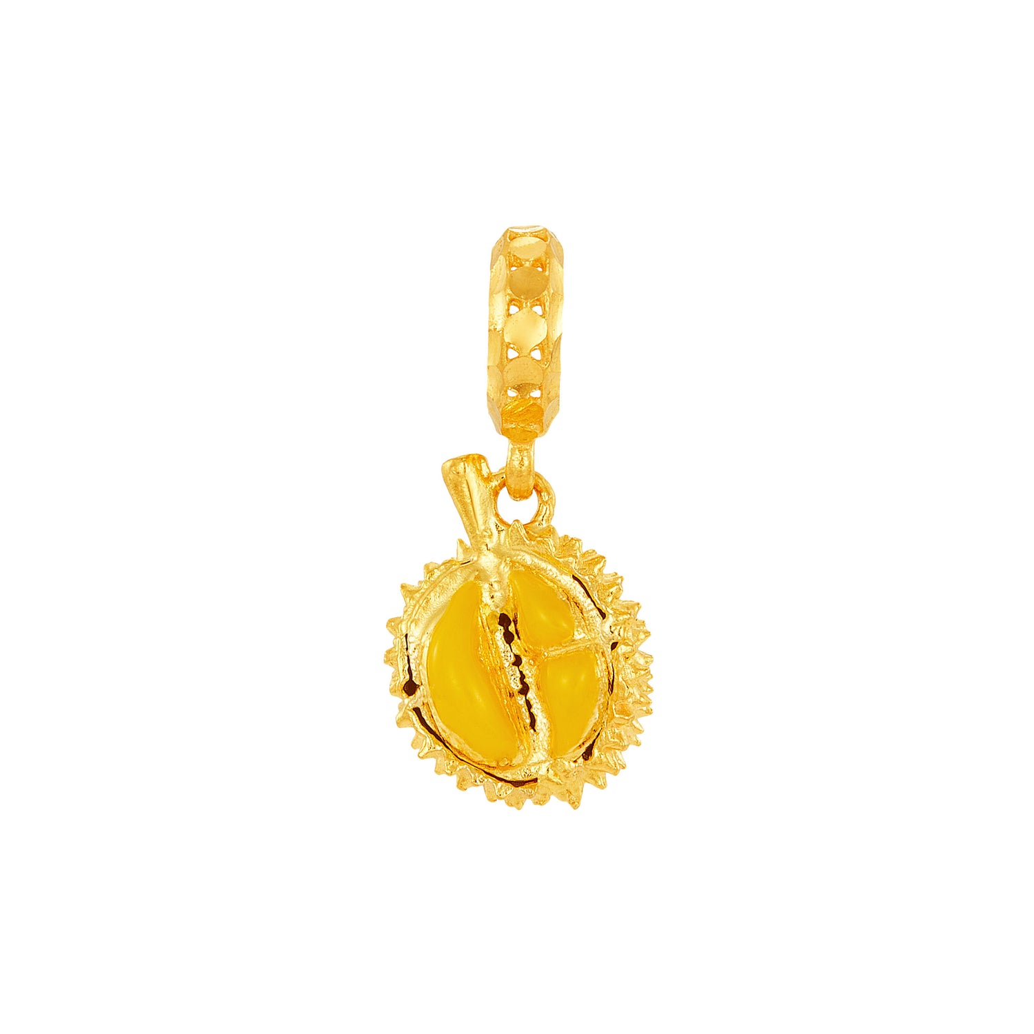916/22K Yellow Gold Charm (Durian) C395-YL0723