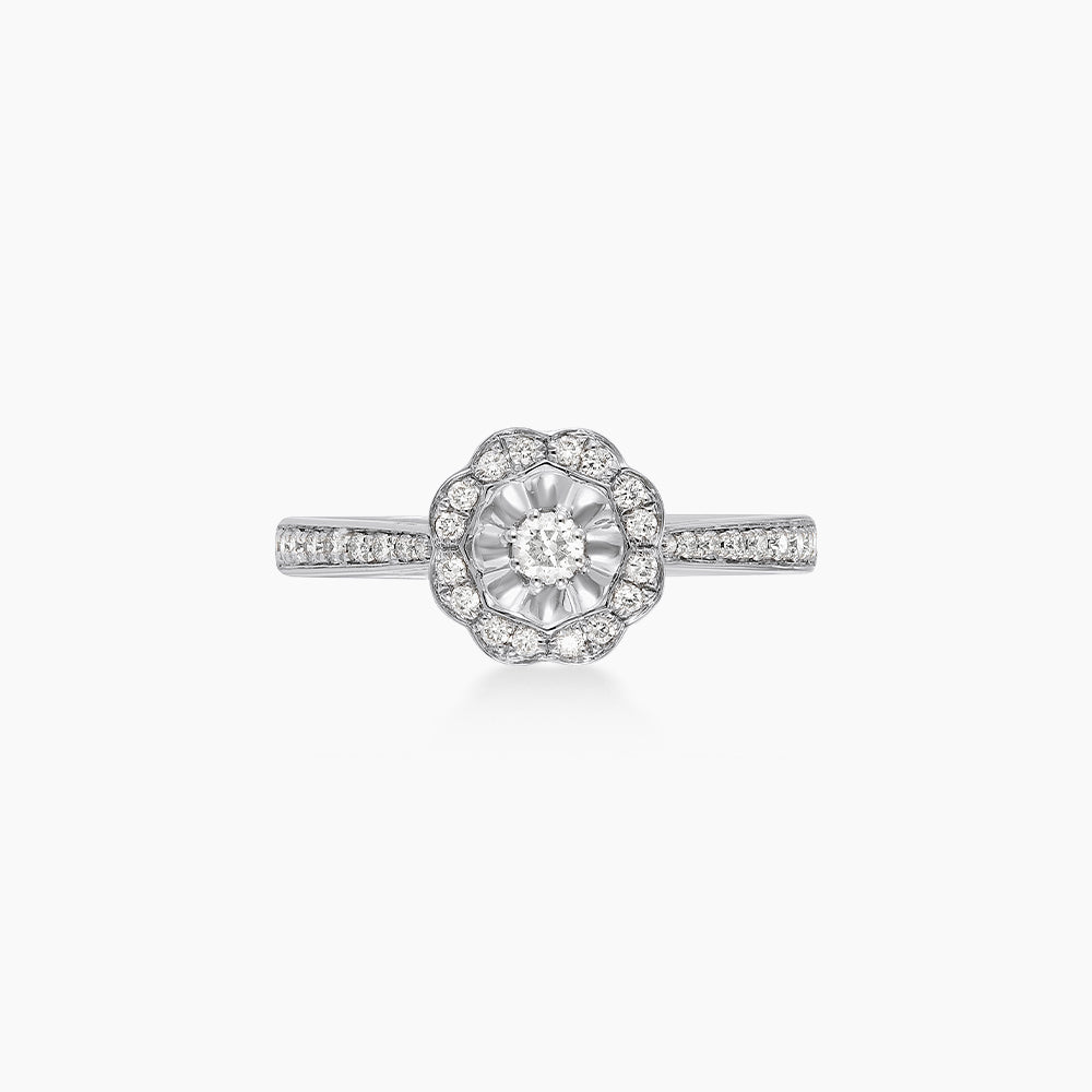 Diamond Ring in 750/18K White Gold 274700326(R)