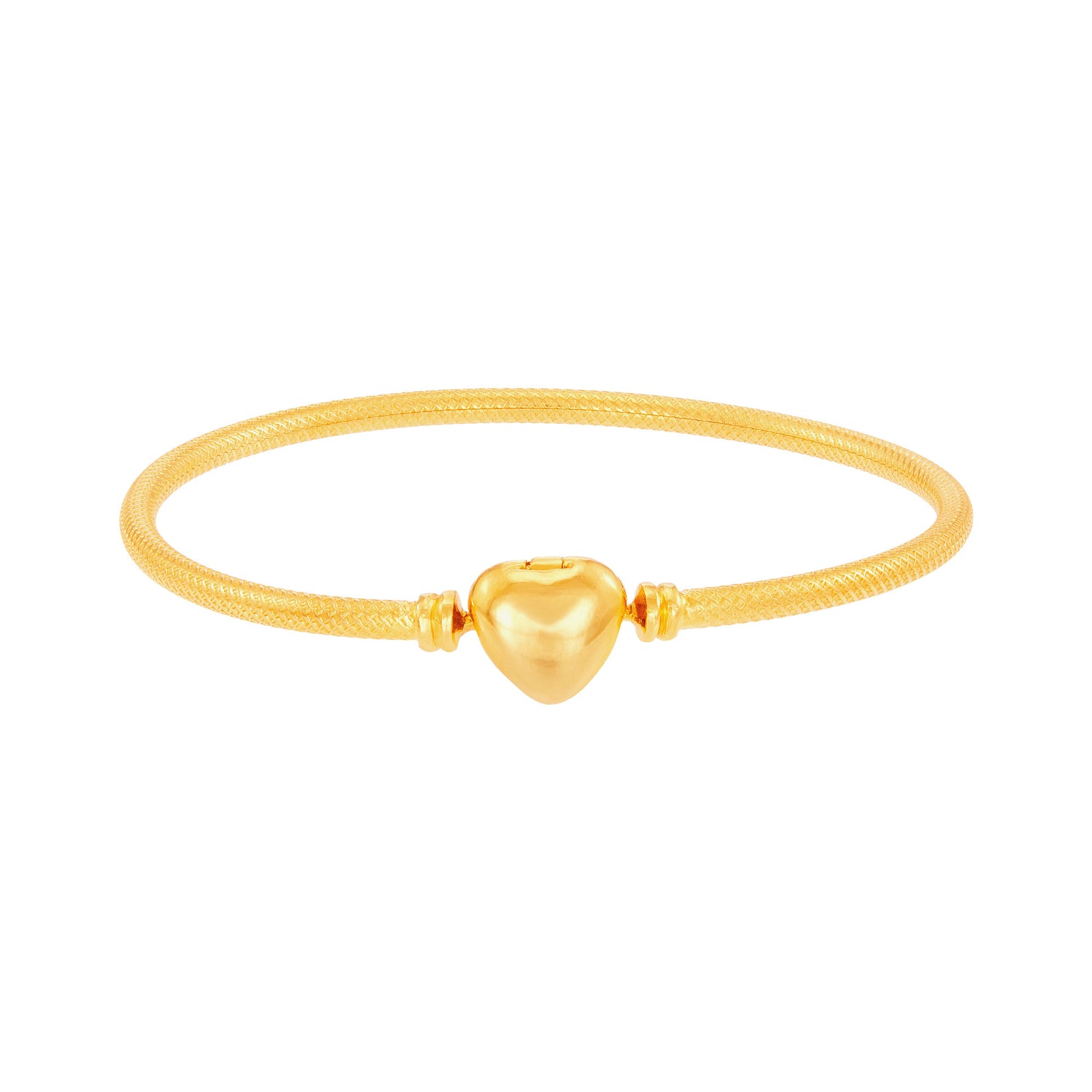 916/22K Yellow Gold Bangle VY-D