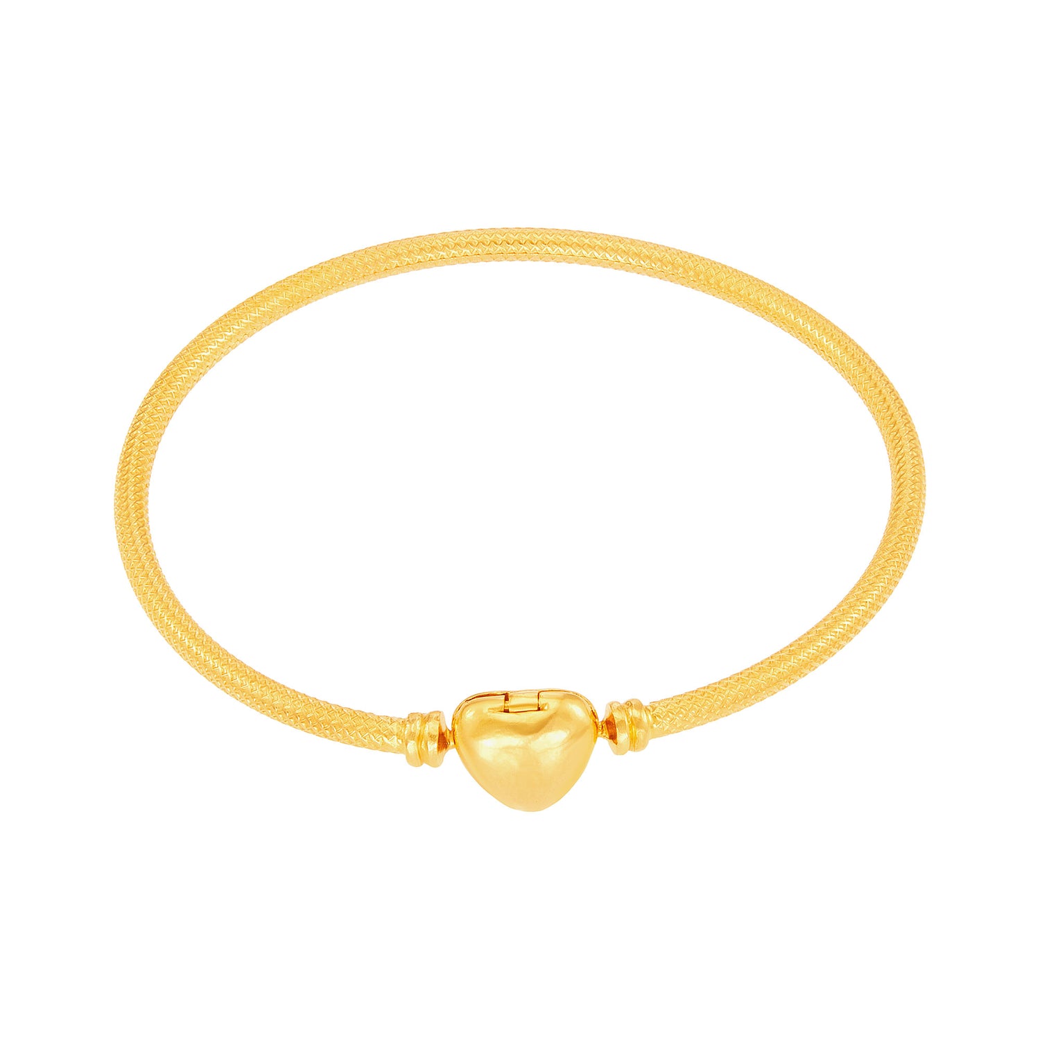 916/22K Yellow Gold Bangle VY-D