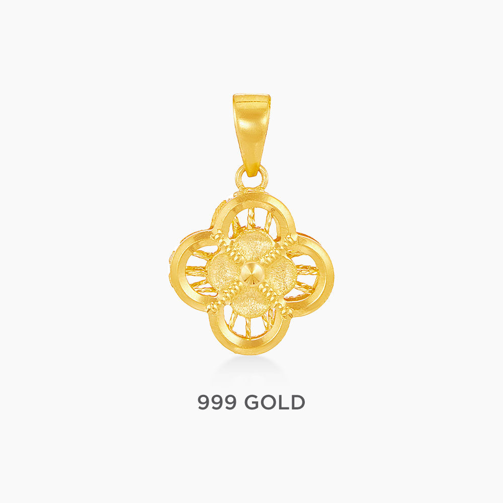 999/24K Yellow Gold Pendant 9400001Y