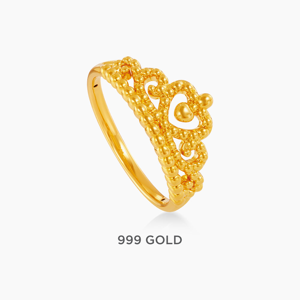 999/24K Yellow Gold Ring 9200081Y