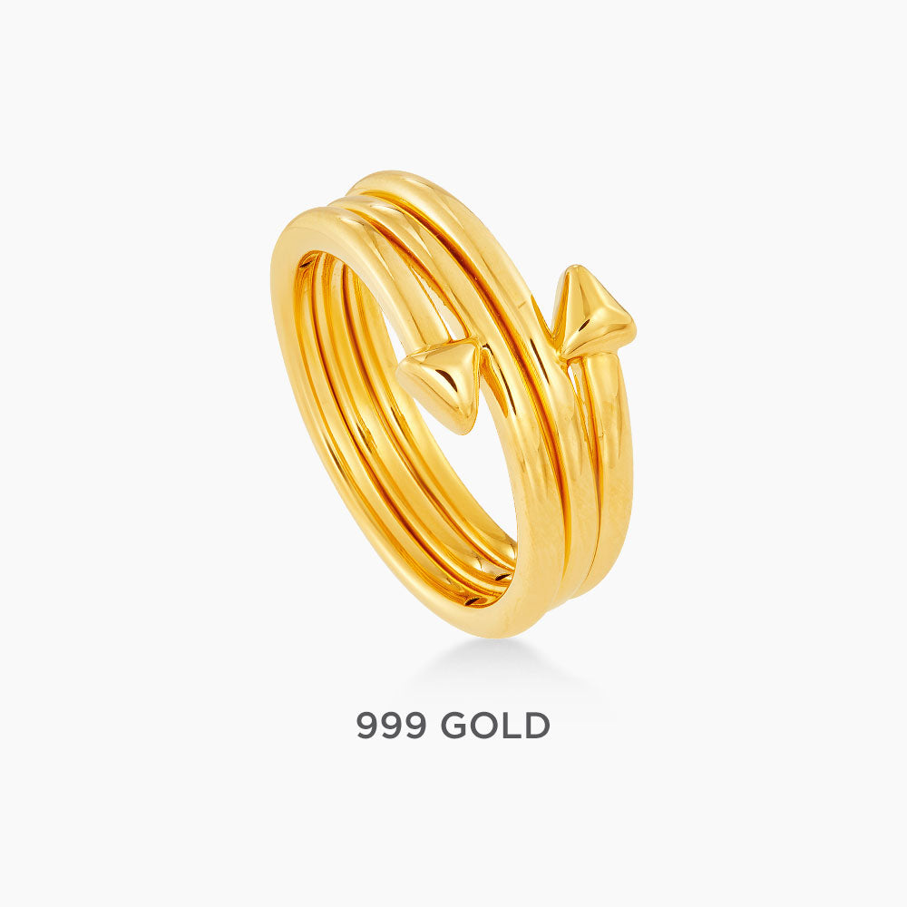 999/24K Yellow Gold Ring WWGR1591123