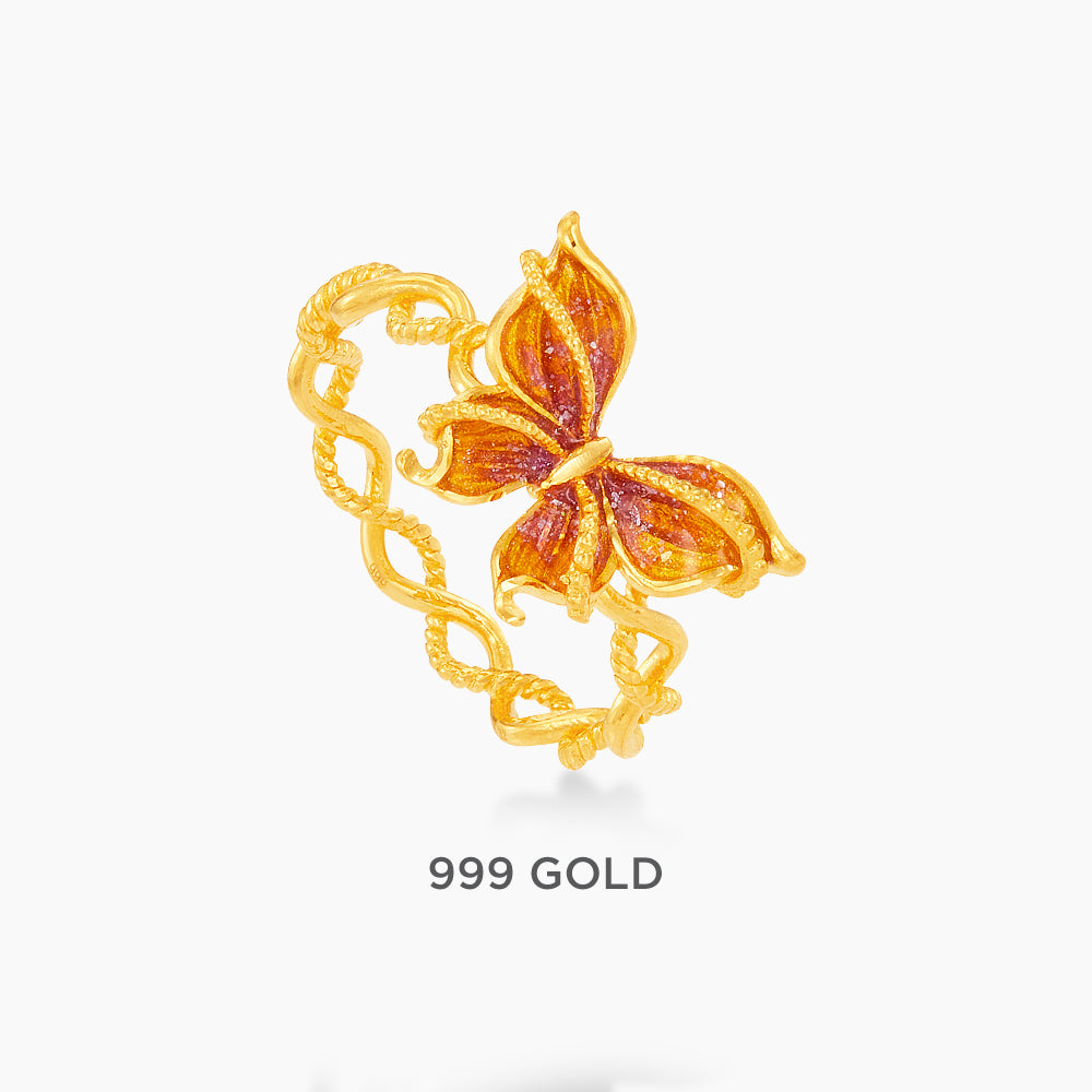 999/24K Yellow Gold Ring WWGR1910524
