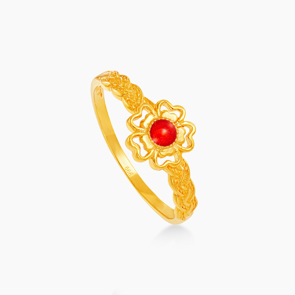 999/24K Yellow Gold Ring WWGR2110624