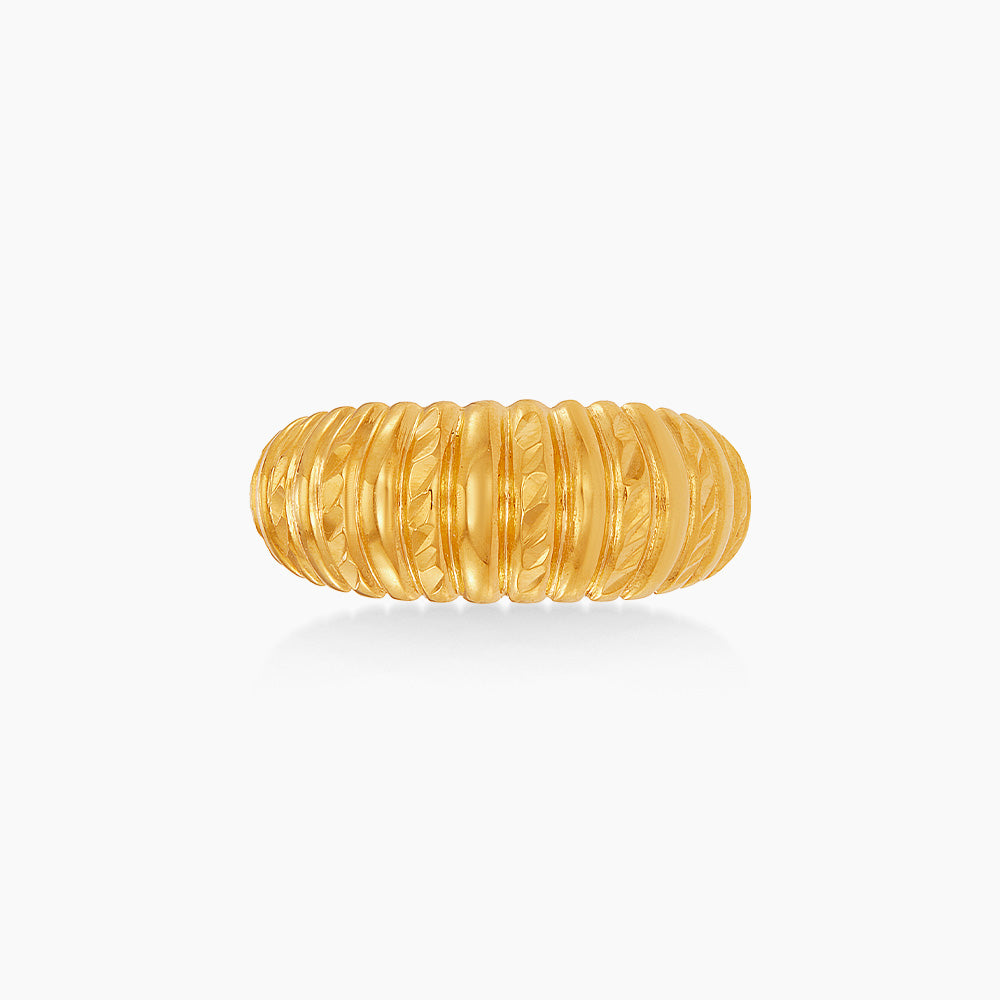 Oro Italia 916 Yellow Gold Ring GR60440925 (22K Gold)