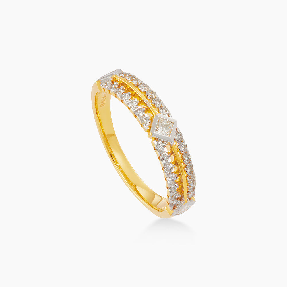 Princess Diamond Ring in 375/9K Gold 275700726