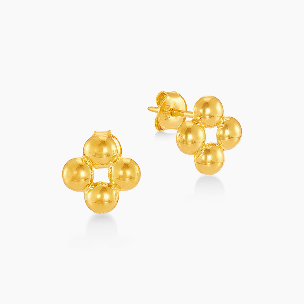 916/22K Yellow Gold Earrings 6300026Y