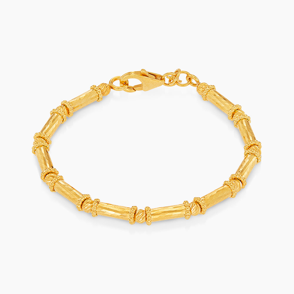 VALORA | Oro Italia 916 Yellow Gold Bangle GB95320226(YG)-BBY (for baby) (22K Gold)