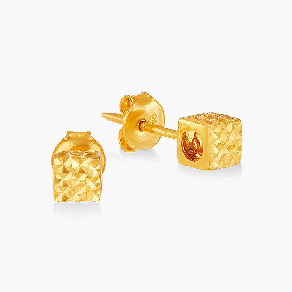 916/22K Yellow Gold Earrings 6300031Y