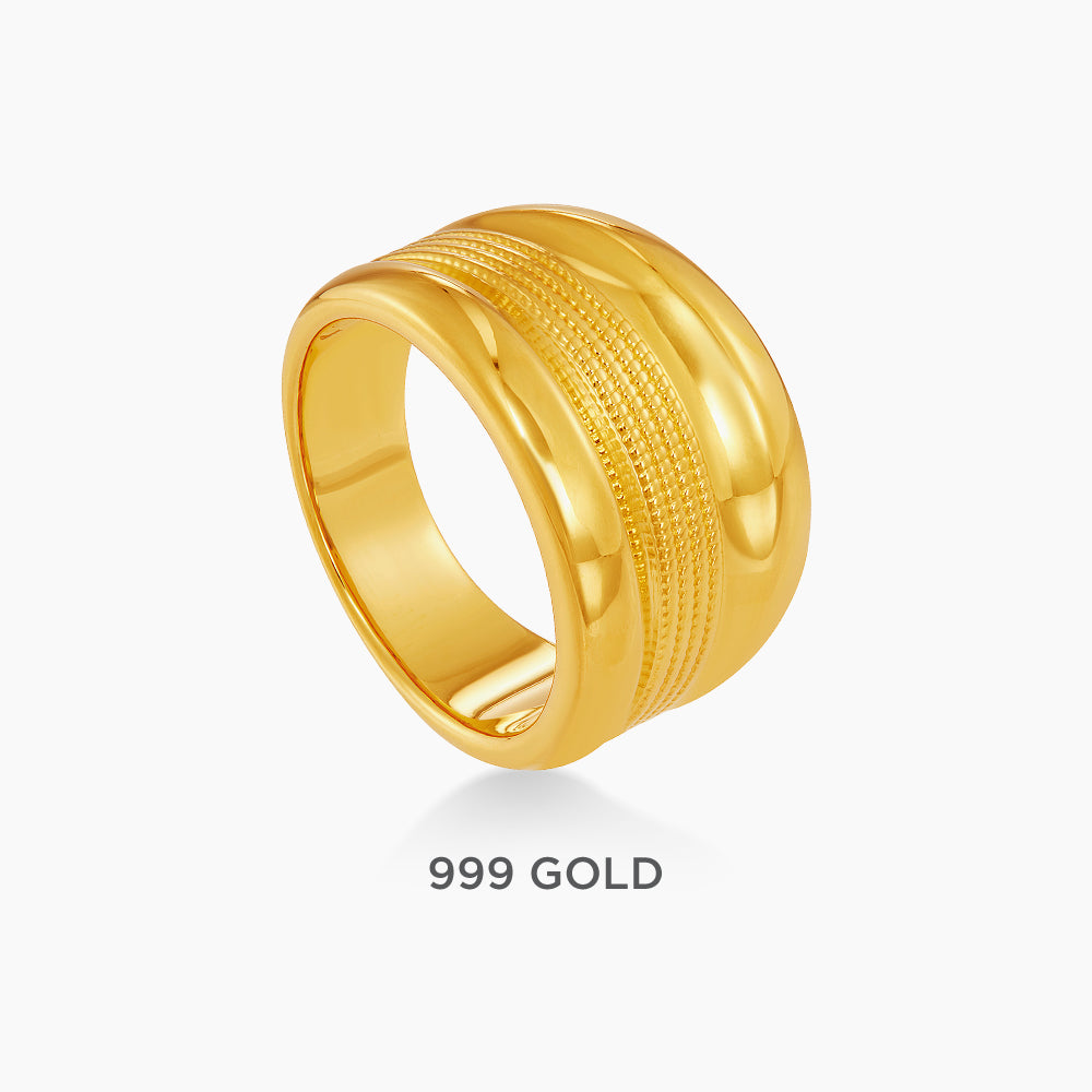 999/24K Yellow Gold Ring 9200053Y