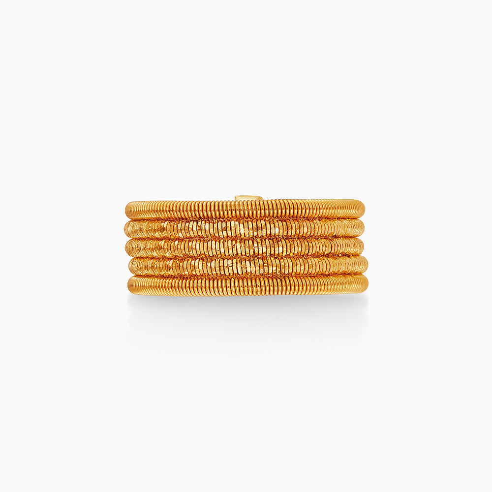 Oro Itali 916 Yellow Gold Ring GR61870326(YG) (22K Gold)