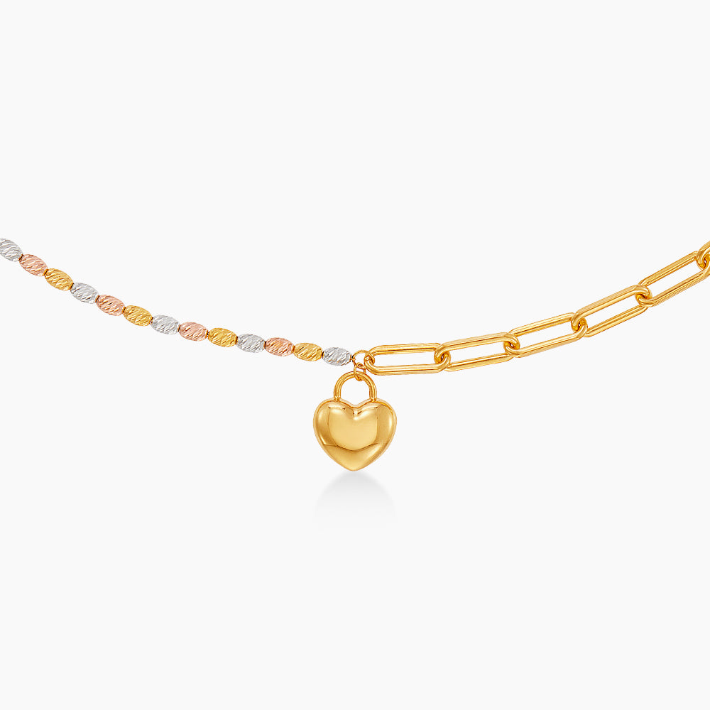 Oro Italia 916 Yellow, White and Rose Gold Bracelet GW55250126-TI (22K Gold)