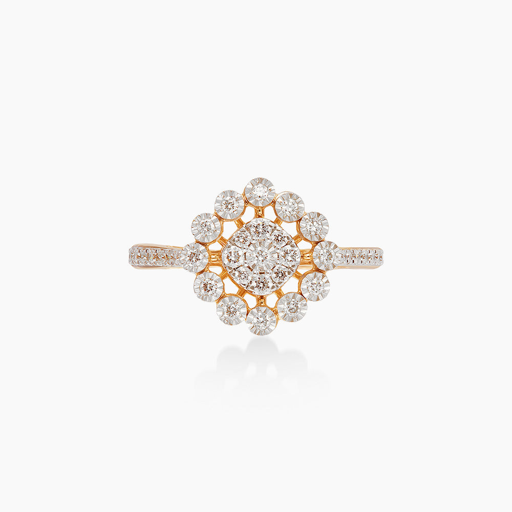 Diamond Ring in 375/9K Yellow Gold 275150526(R)