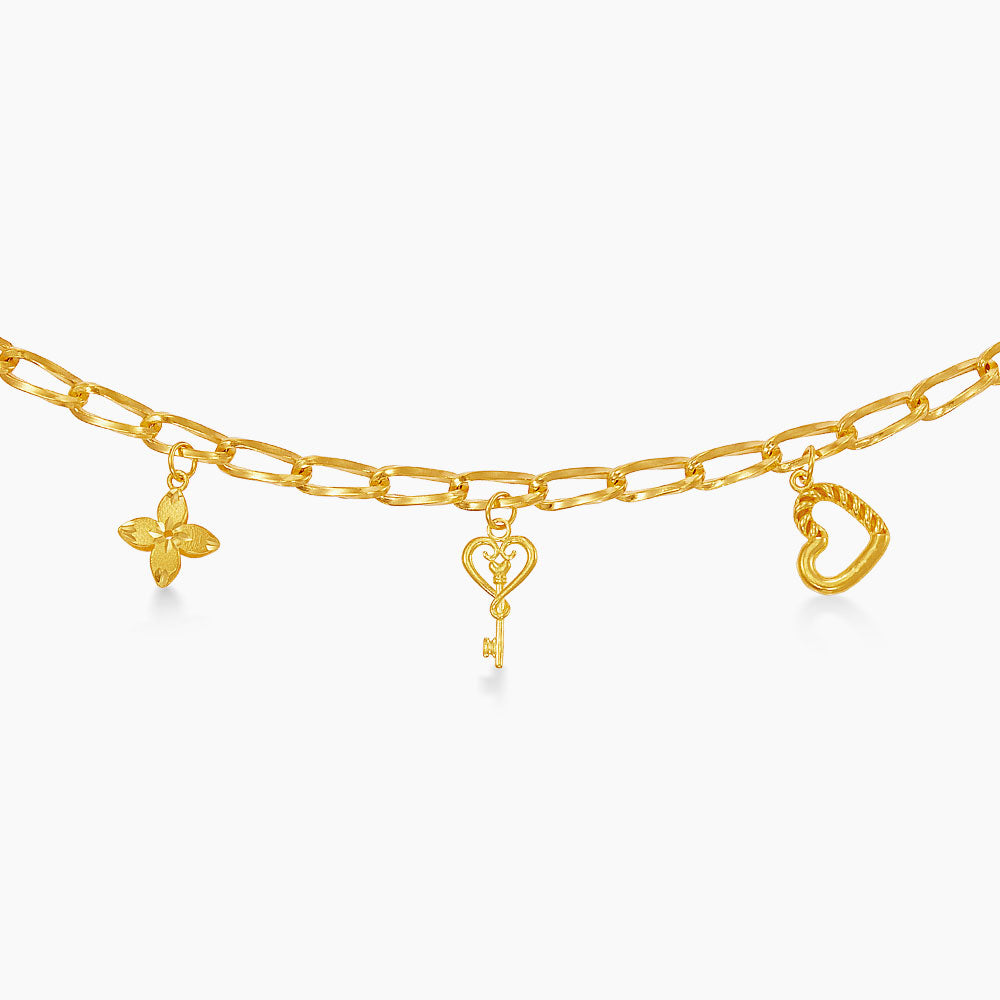 916/22K Yellow Gold Bracelet (for baby) 6700071YBY