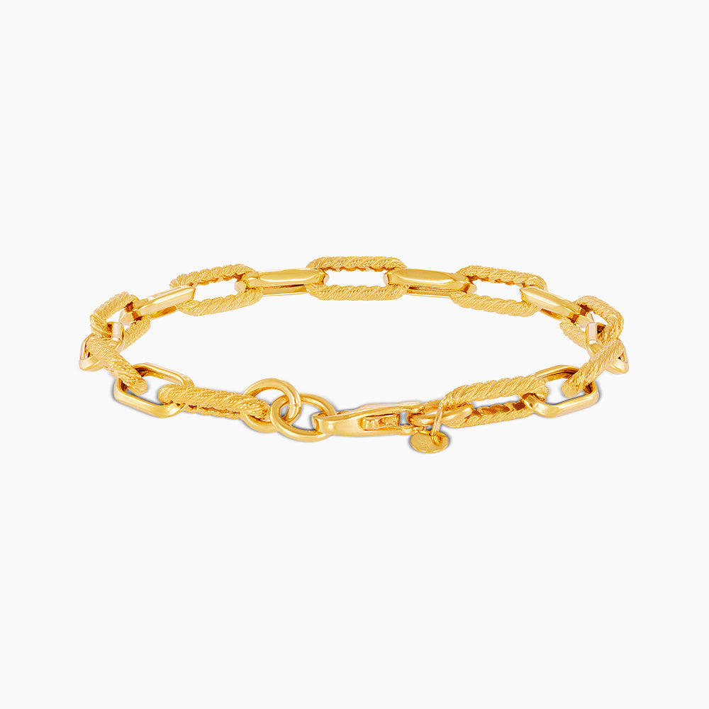GRAFFETTA | Oro Italia 916 Yellow Gold Bracelet GW54140825 (22K Gold)