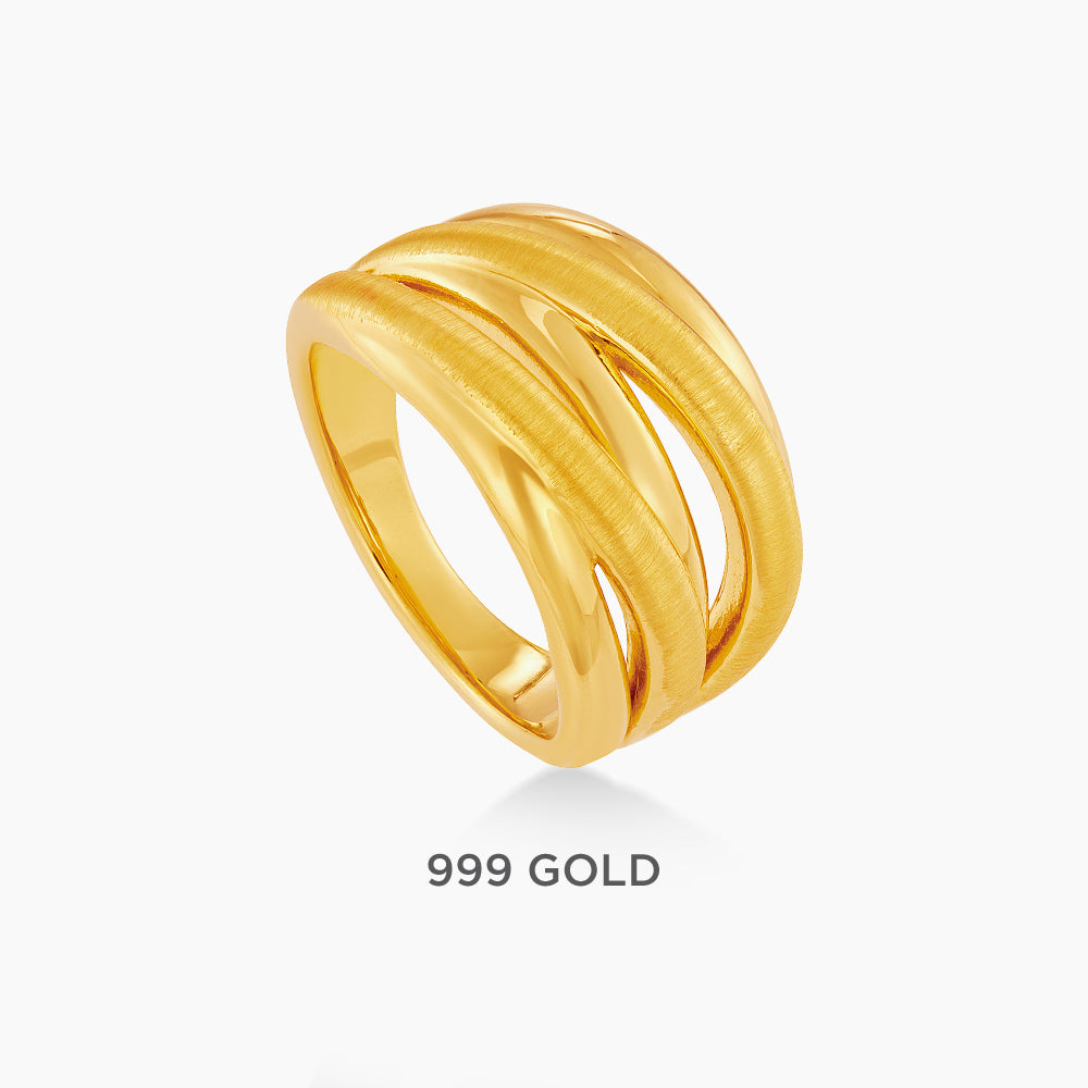 999/24K Yellow Gold Ring 9200054Y