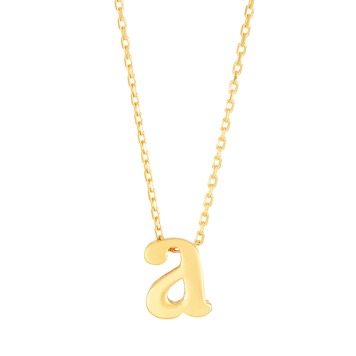 Oro Italia 916 Alphabet Yellow Gold Necklace GC28230922