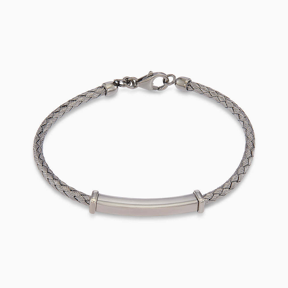 925 Silver Bangle CJ-2-SCH TR3 TB – HABIB Jewels