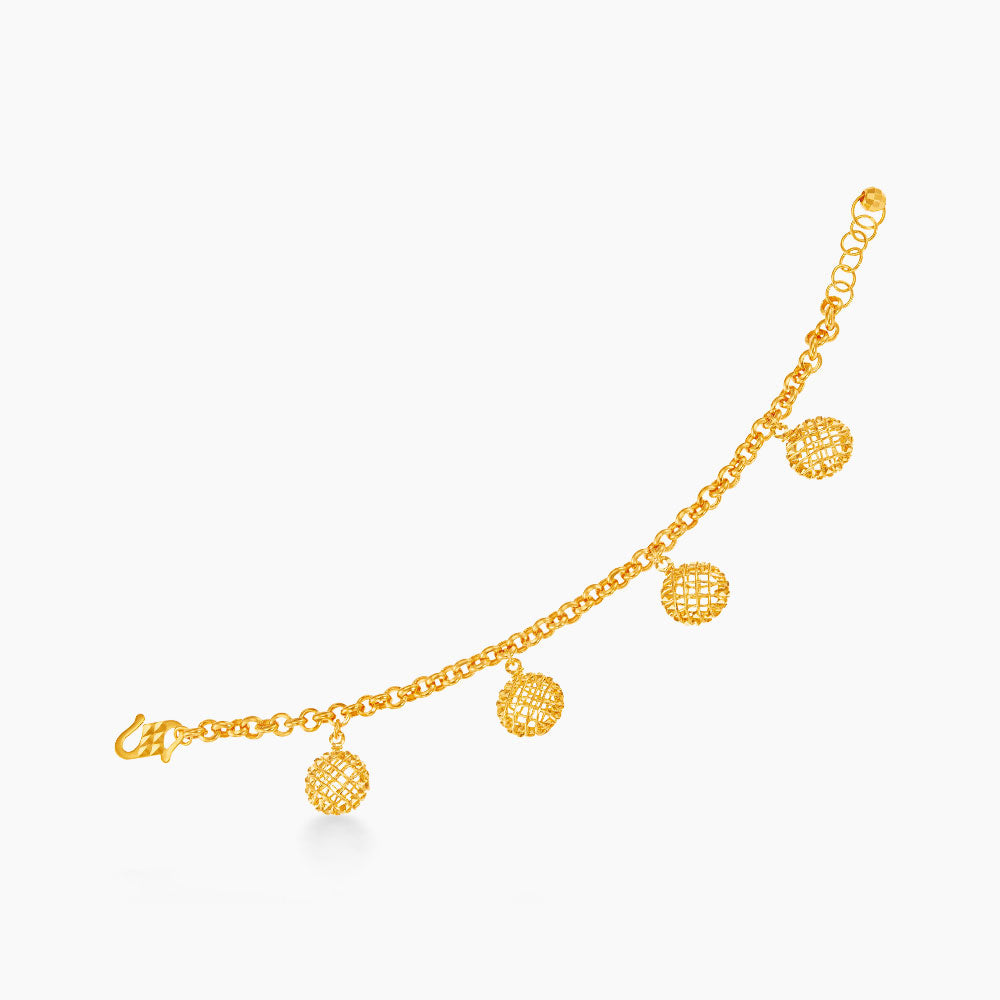 916/22K Yellow Gold Bracelet (for baby) TWSK-021224