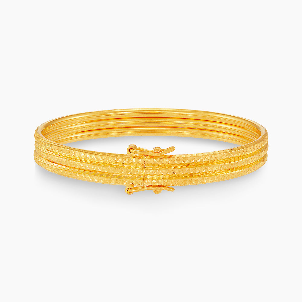 916/22K Yellow Gold Bangle 6600045Y