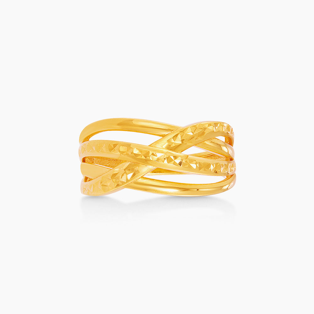 Oro Italia 916 Yellow Gold Ring GR57361024 (22K Gold)