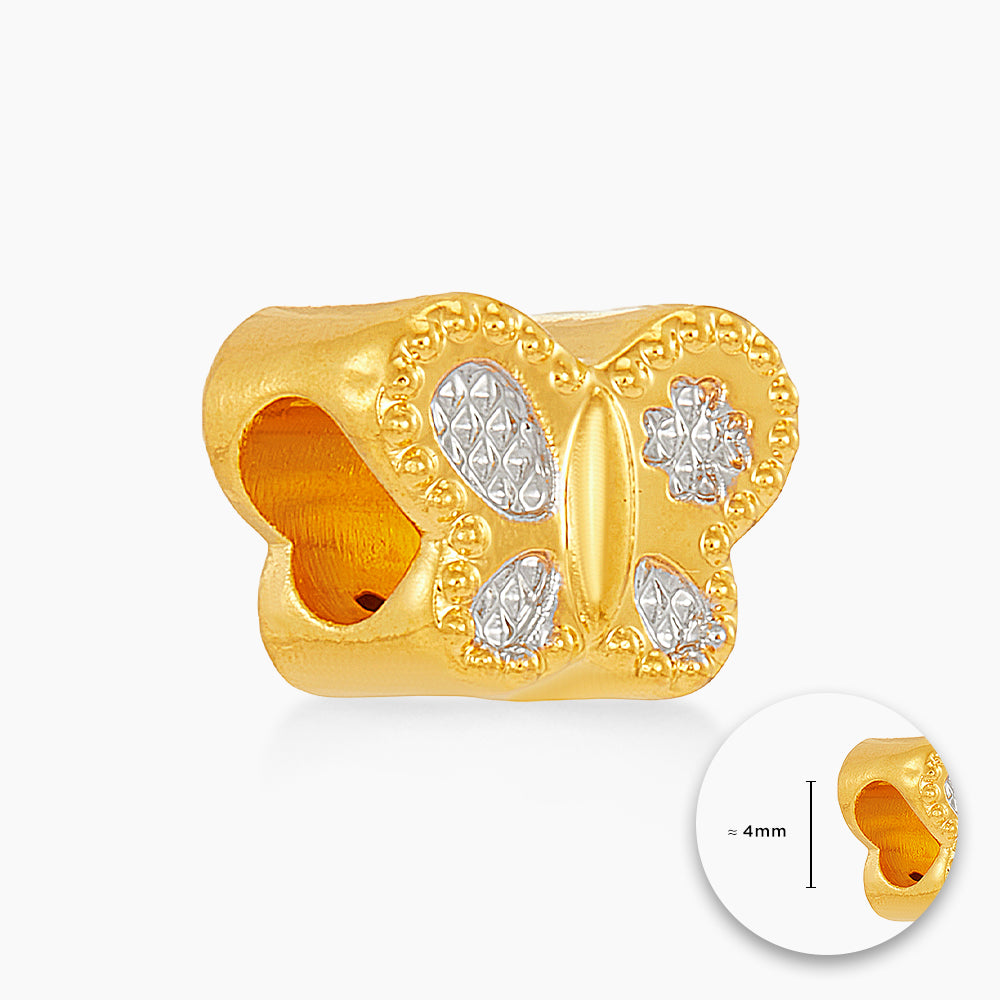 916/22K Yellow and White Gold Charm 6800253YW