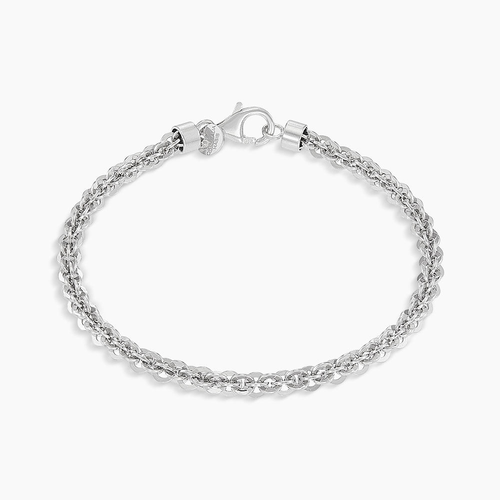 Oro Italia 916 White Gold Bracelet GW54230925(370W) (22K Gold)