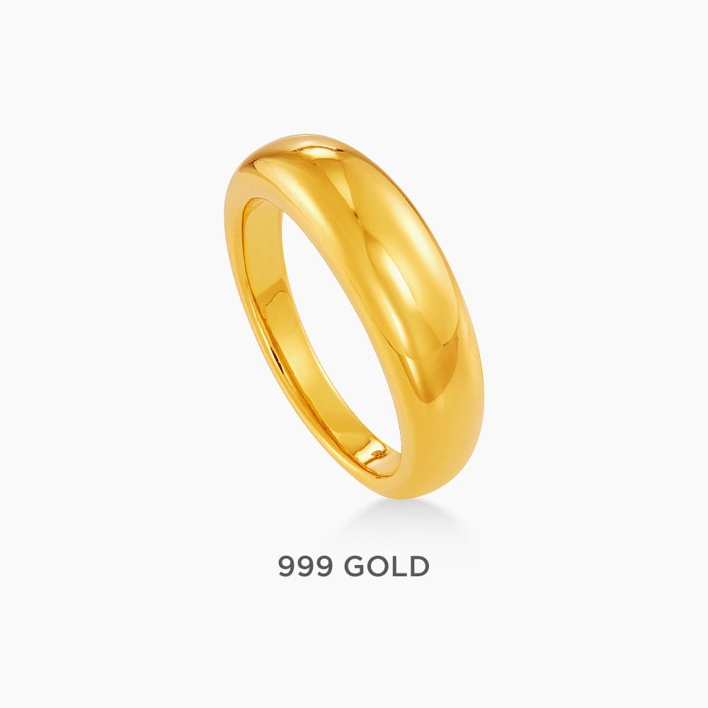999/24K Yellow Gold Ring 9200058Y