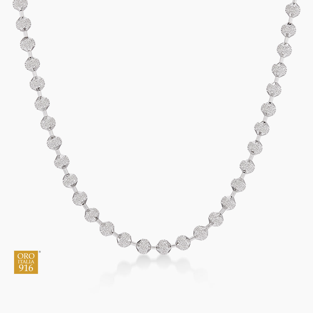 BEADS PLANET | Oro Italia 916 White Gold Bracelet GC21810426(500W) (22K Gold)