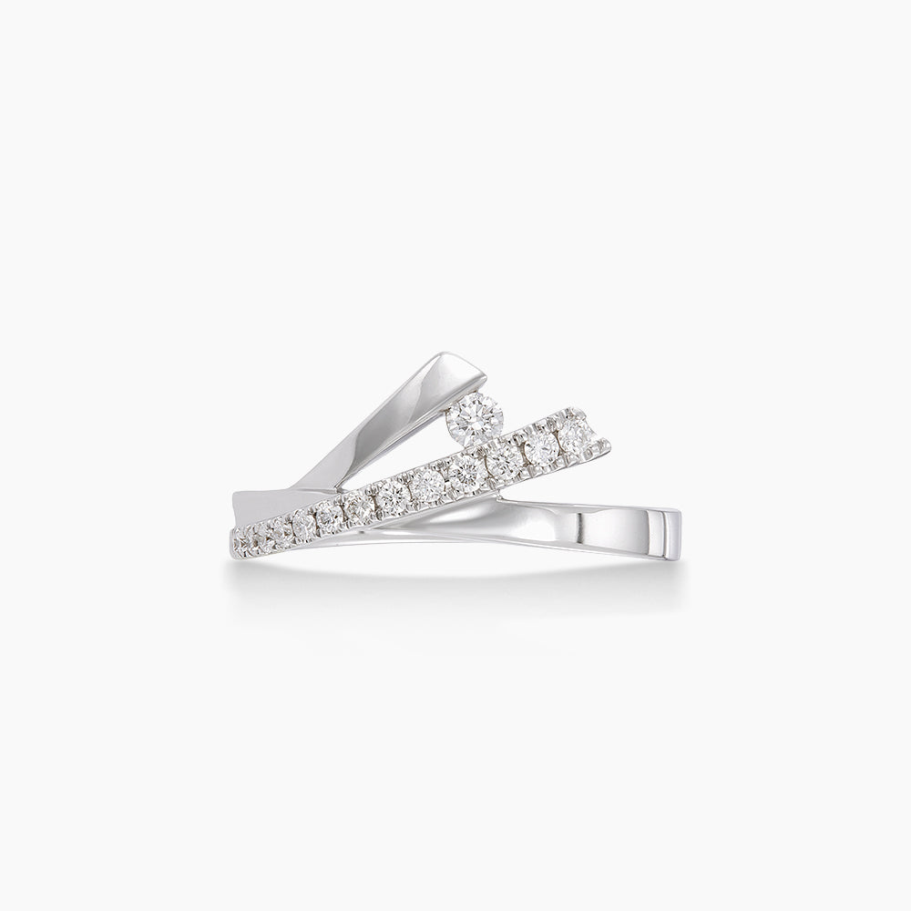 Diamond Ring in 375/9K White Gold 275780726