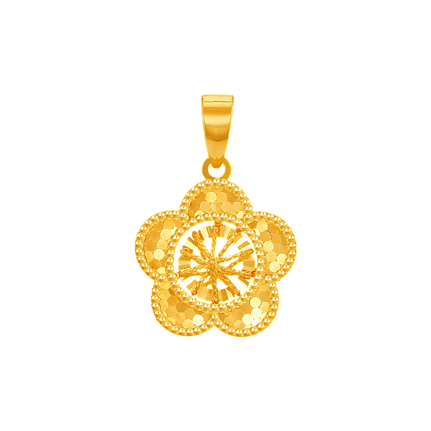 999/24K Yellow Gold Pendant 9GP00351224