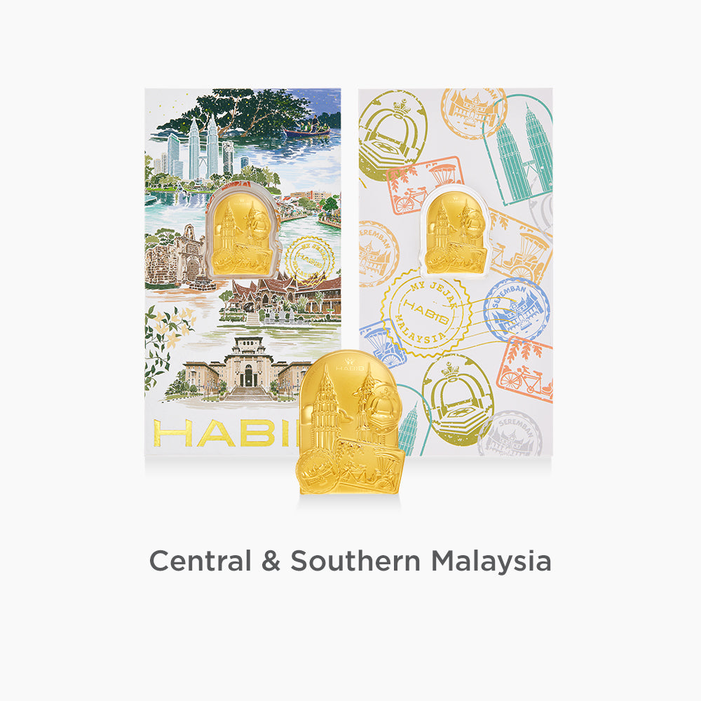 HABIB MY Jejak Collection | 999.9 Gold Wafer (0.20g - 0.80g)