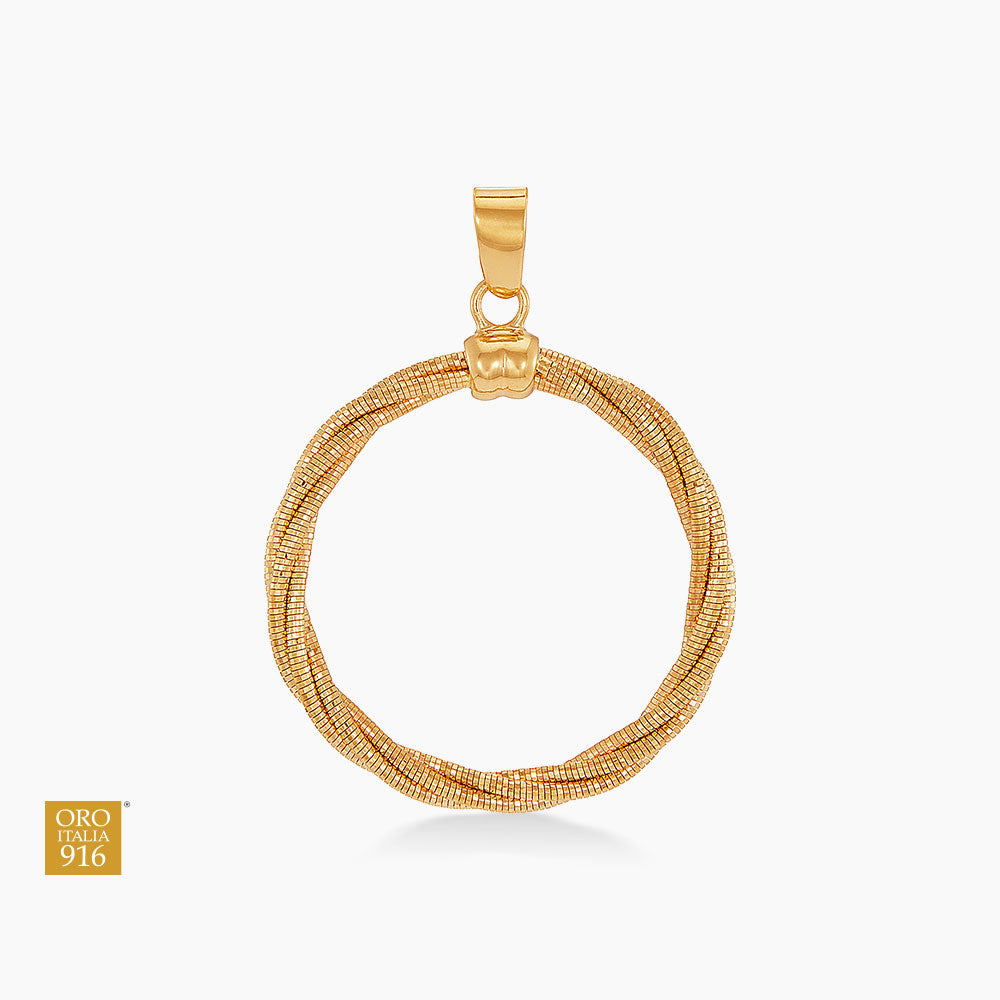 CAVO | Oro Italia 916 Yellow Gold Pendant GP54410326(4) (22K Gold)