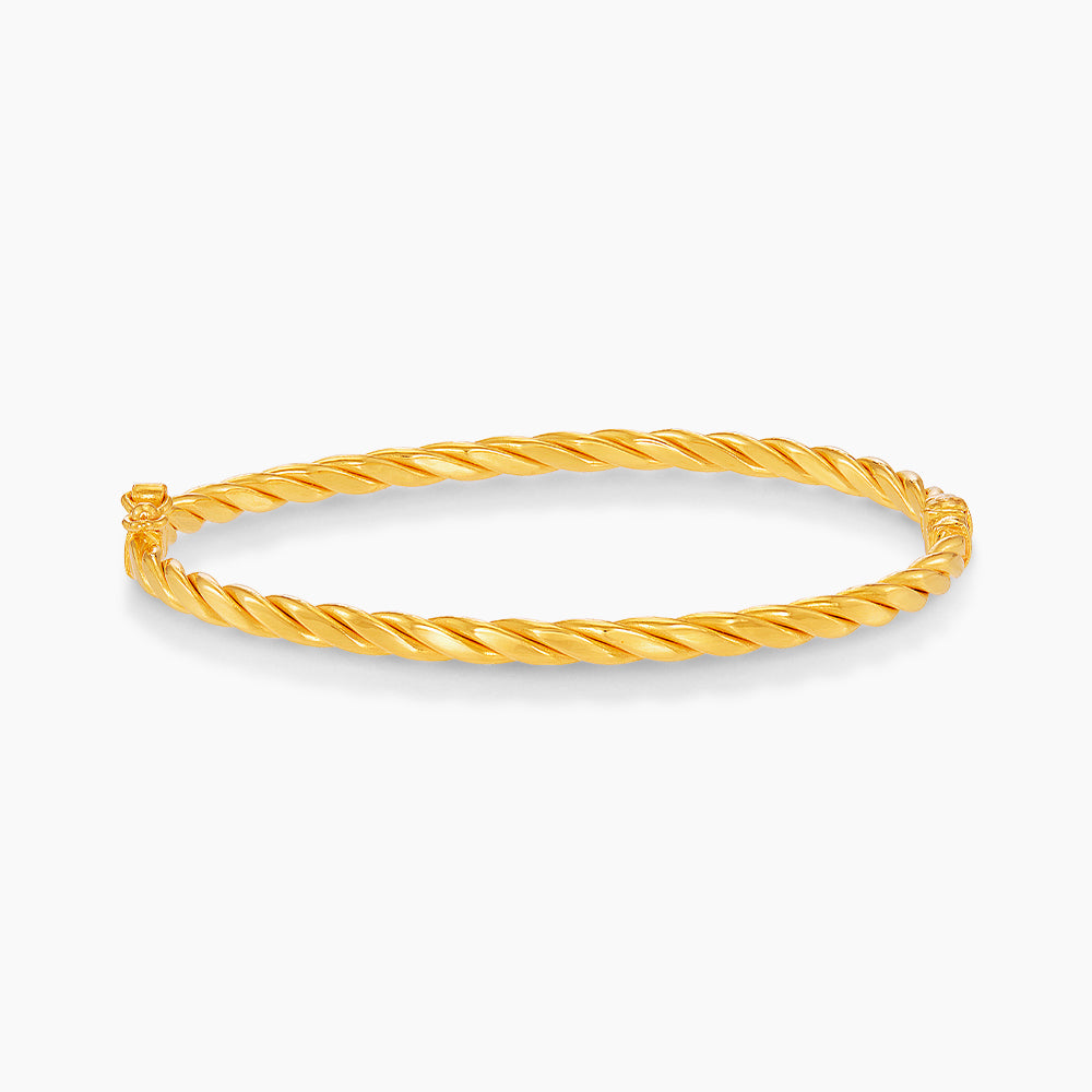 916/22K Yellow Gold Bangle 6200208Y(B)