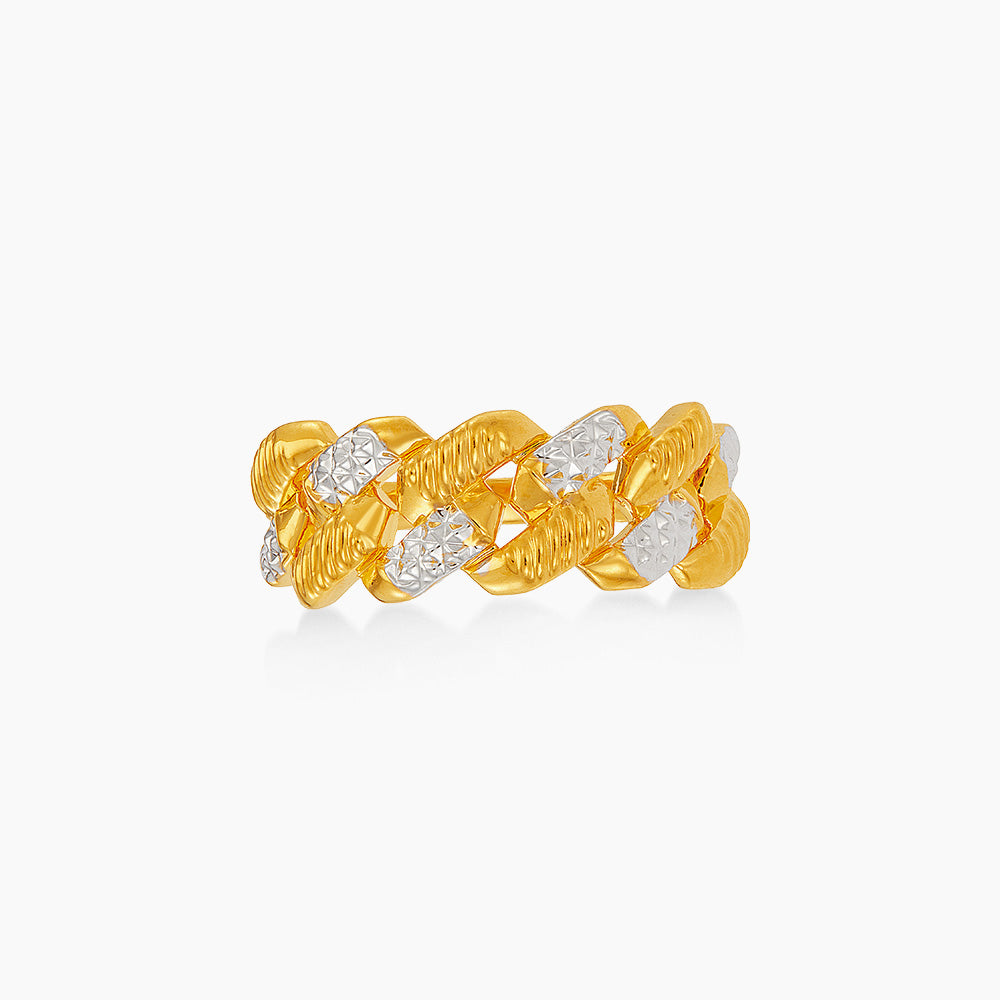 999/24K Yellow Gold Ring 9200032YW