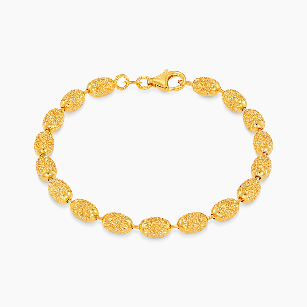 BEADS PLANET | Oro Italia 916 Yellow Gold Bracelet GW51060426(500Y) (22K Gold)