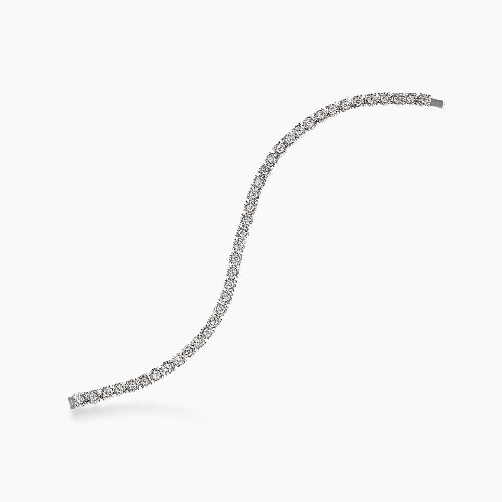 TENNIS | Diamond Bracelet in 750/18K White Gold 679690120