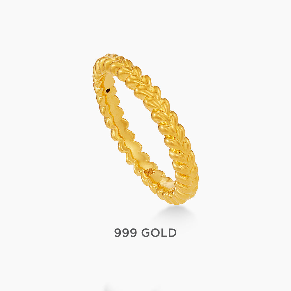 999/24 Yellow Gold Ring 9200082Y