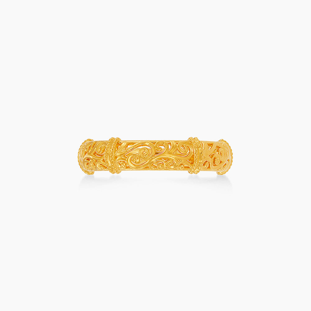 999/24K Yellow Gold Ring 9200037Y