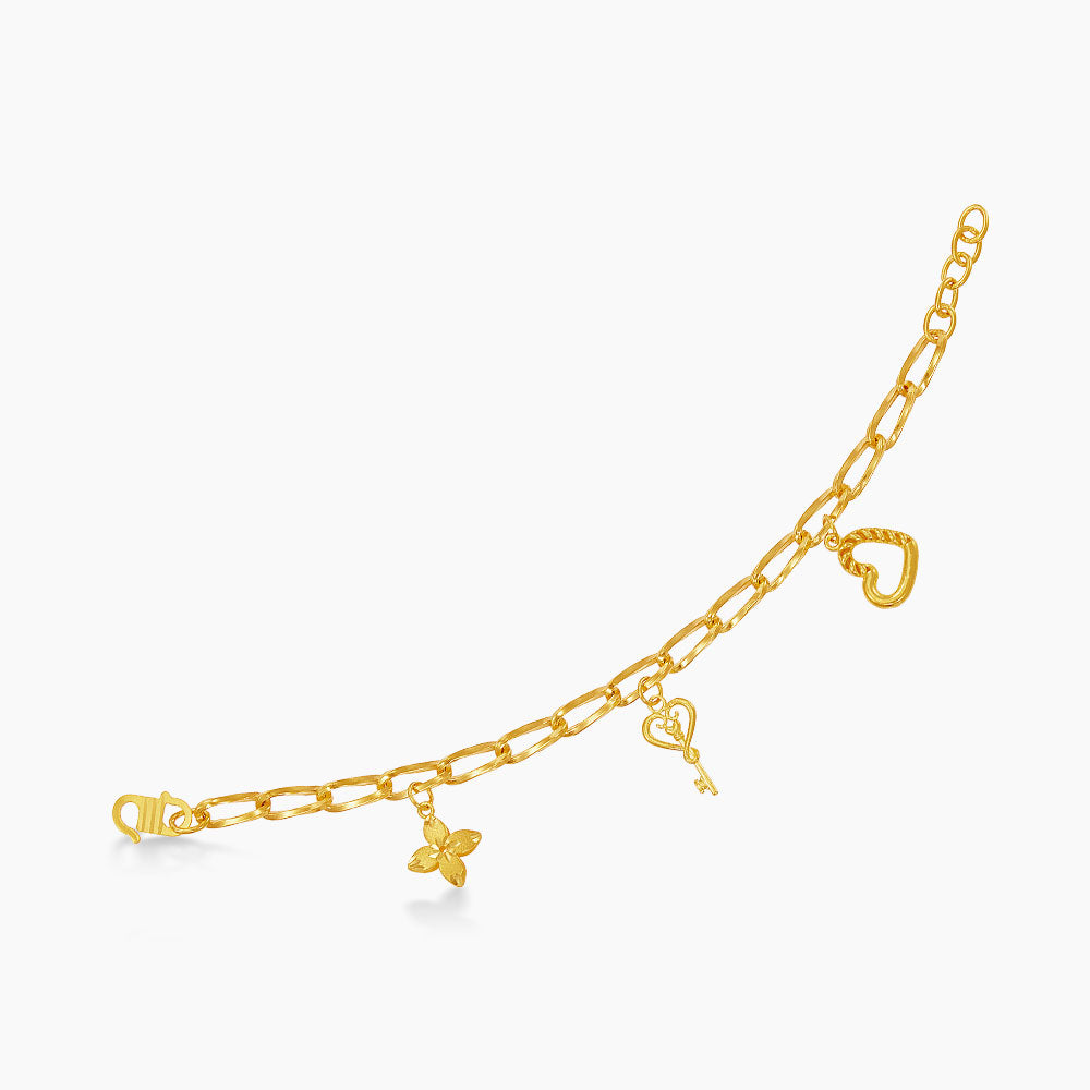916/22K Yellow Gold Bracelet (for baby) 6700071YBY