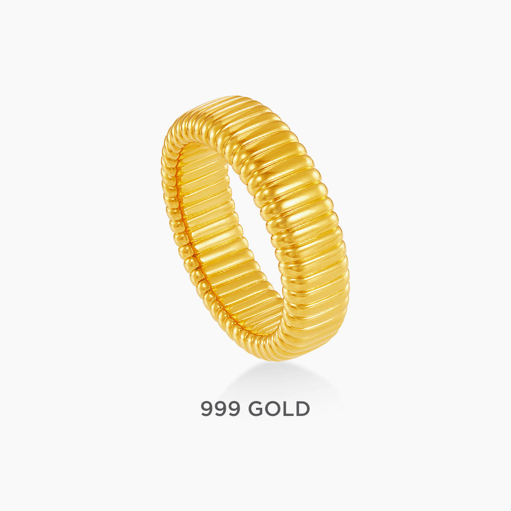 999/24K Yellow Gold Ring 9200056Y