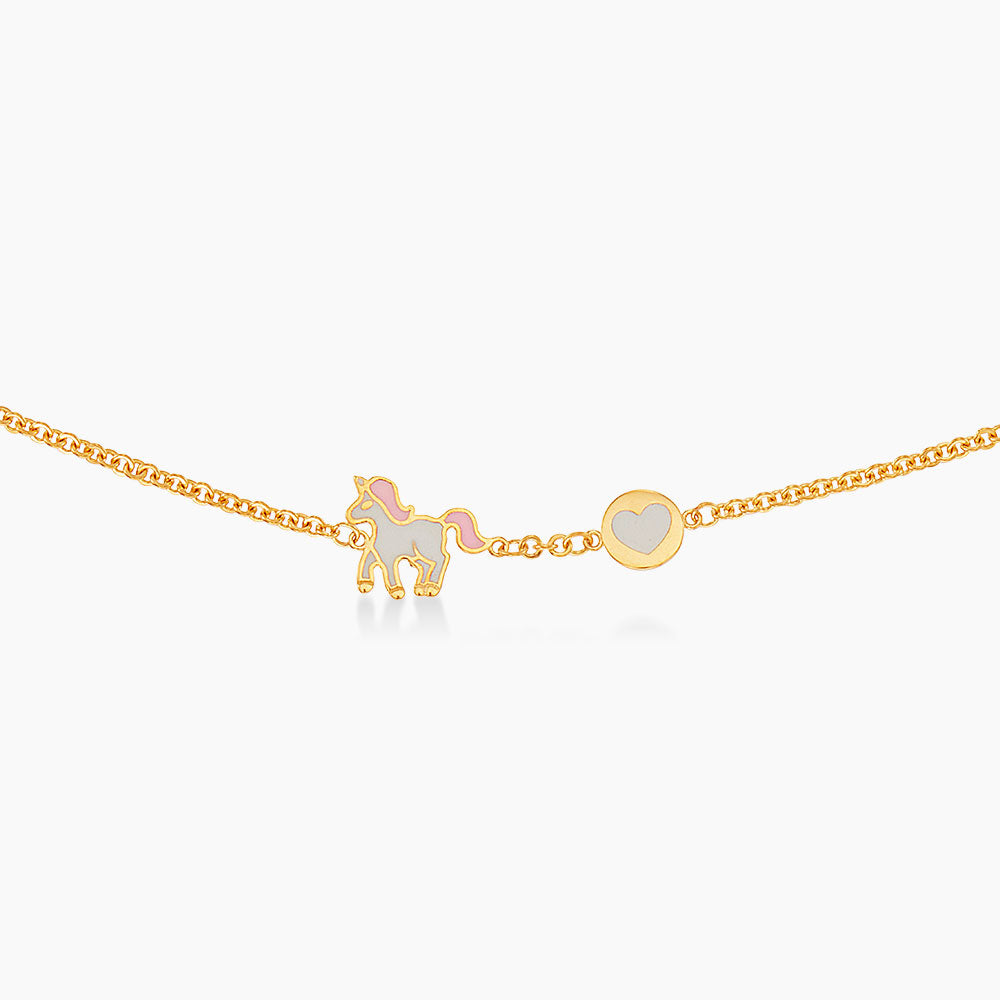 Oro Italia 916 Yellow Gold Bracelet GW54931225-BBY (for baby) (22K Gold)