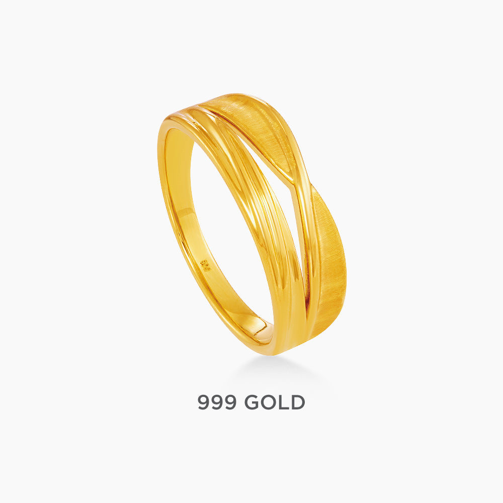 999/24K Yellow Gold Ring 9200078Y
