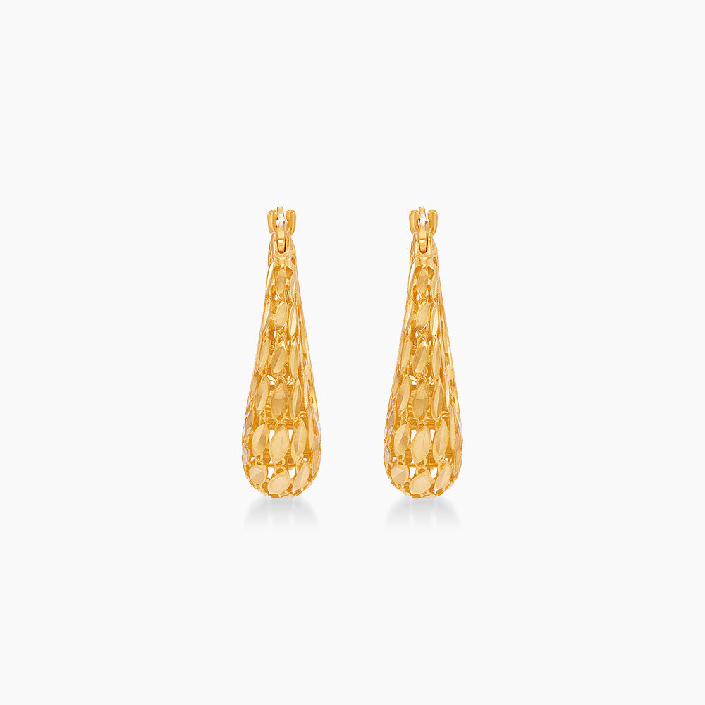Oro Italia 916 Yellow Gold Earrings GE77831225 (22K Gold)