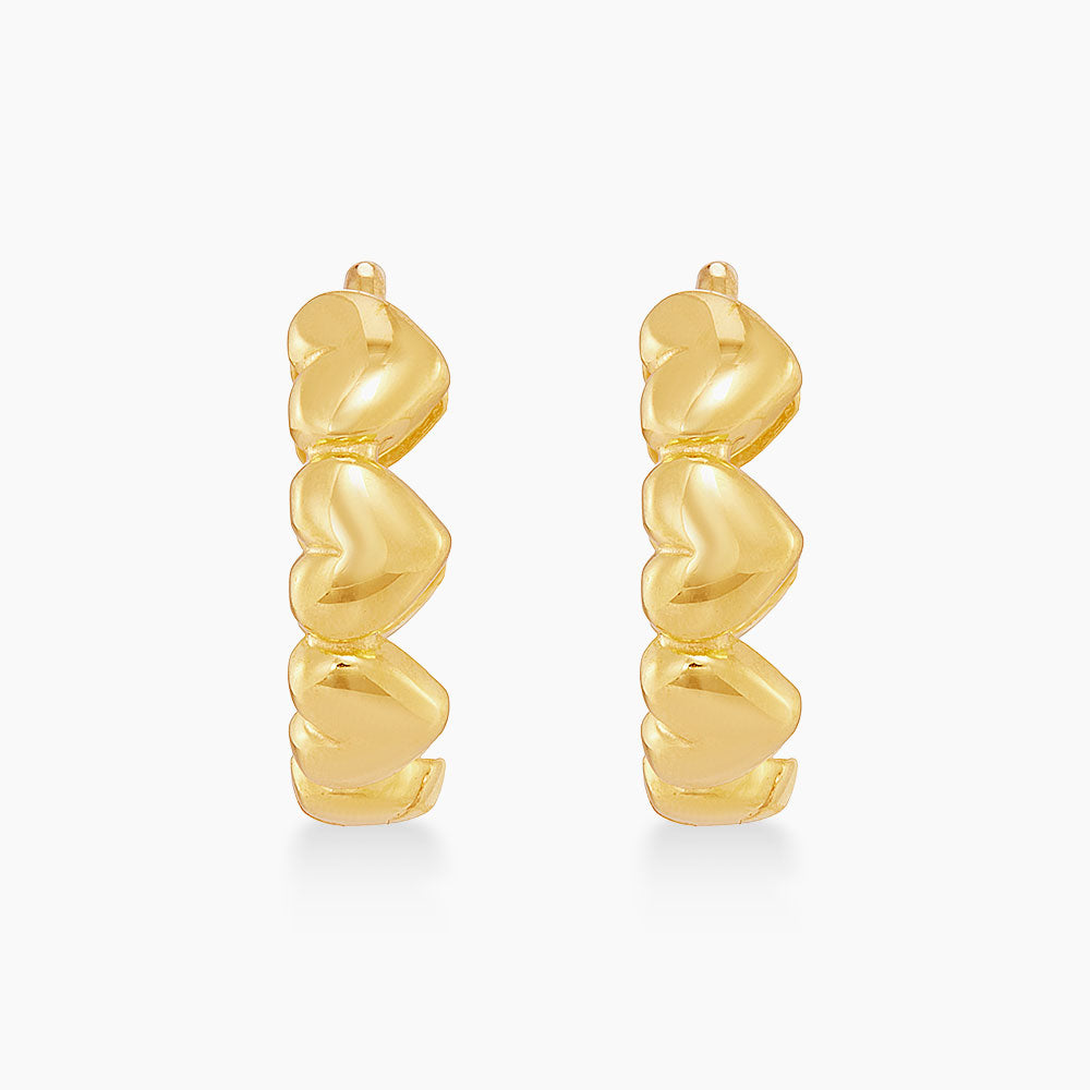Oro Italia 916 Yellow Gold Earrings GE77421125 (22K Gold)