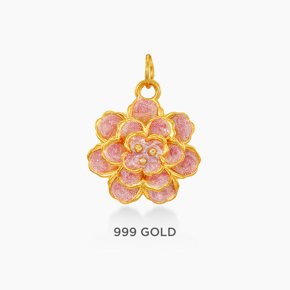999/24K Yellow Gold Pendant 9GP01040425