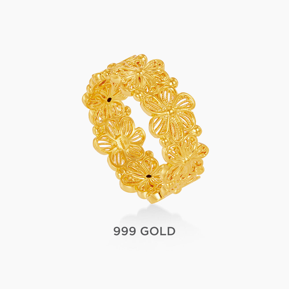 999/24K Yellow Gold Ring 9200043Y